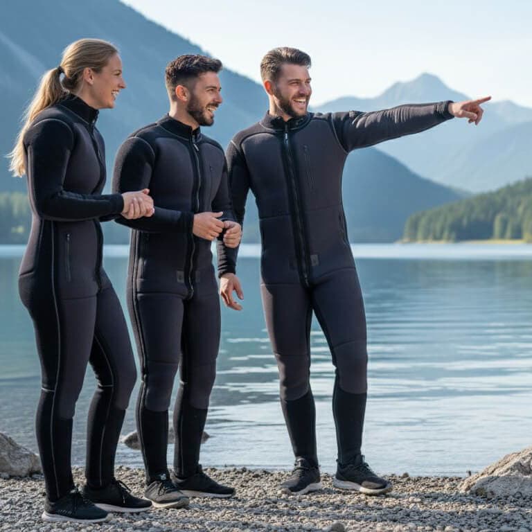 KWARK Navy Extreme Unterzieher für Kaltwasser-Tauchen